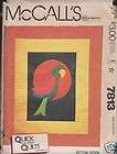 PARROT QUILT PATTERNS #7813 QUICK & EASY QUILTS