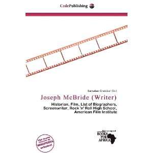    Joseph McBride (Writer) (9786136565033) Barnabas Cristóbal Books