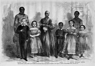 EMANCIPATED SLAVES, WHITE, COLORED NEW ORLEANS ANCESTRY  