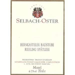 2009 Weingut Selbach Oster Bernkasteler Badstube Riesling Spatlese 