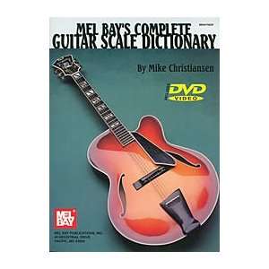    Complete Guitar Scale Dictionary Book/DVD Set Musical Instruments
