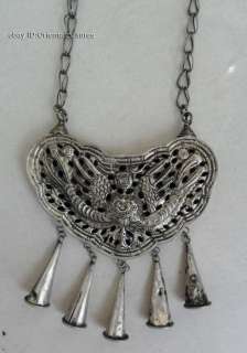   size 14cmx12cm the width miao silver is comprised by white brass and