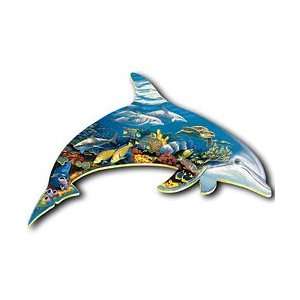  Dolphin Dreams   Shaped Puzzle Toys & Games