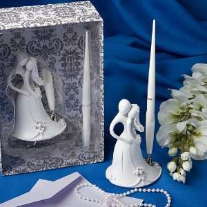  Wedding Favors Bride and groom design wedding pen set 