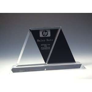    Fancy Diamond with Black Side Crystal Award: Home & Kitchen