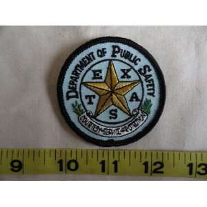 Texas Department of Public Safety Patch 