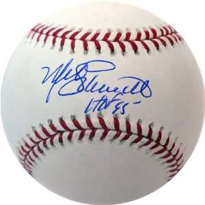  Signed Mike Schmidt Baseball   HOF: Sports & Outdoors