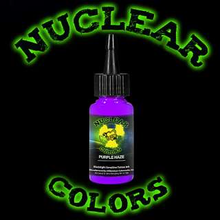   Colorworks (MOMs) Nuclear Tattoo Ink   Purple Haze   1/2oz. Bottle