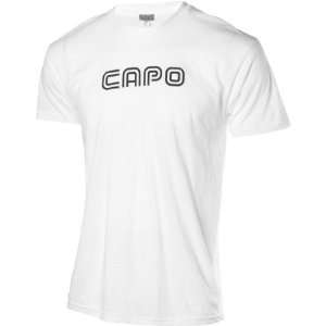   Capo 80s T Shirt   Short Sleeve   Mens White, L: Sports & Outdoors