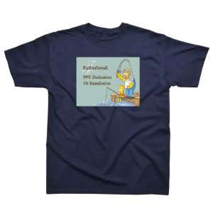  SPK Wear   Simpsons T Shirt Fatherhood (S) Toys & Games