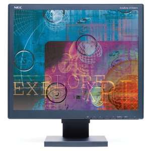 NEC AccuSync ASLCD200VX BK 20 LCD Monitor (Black 