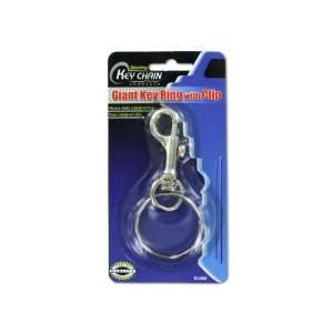  Giant key ring with clip   Case of 24