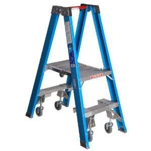  Werner 2 Fiberglass Step Ladder PT6002 4C
