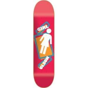  Girl Alex Olson Scrambled OG Skateboard Deck   8 x 31.875 