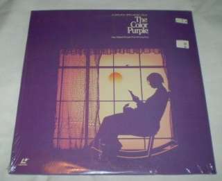 THE COLOR PURPLE LD Laser Disc NEW AND SEALED  