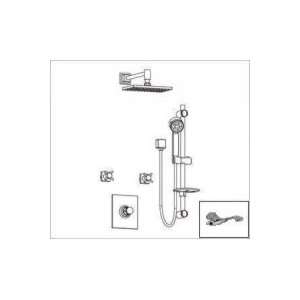   Shower Kit with Delfino Handle KIT52 52073.PC: Home Improvement