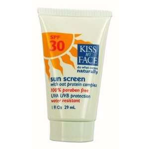 Kiss My Face Water Resistant Oat Protein Sun Screen SPF 30 