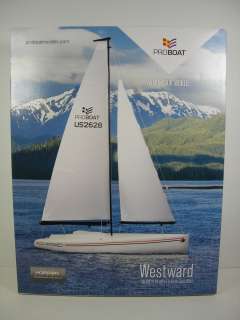 PROBOAT Westward 18 Sailboat RTR RC Boat # PRB3350  