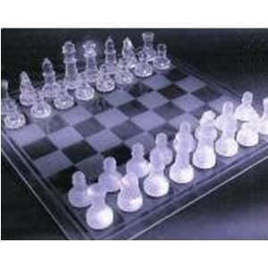  Medium glass chess set 25x25 cm [Kitchen & Home]