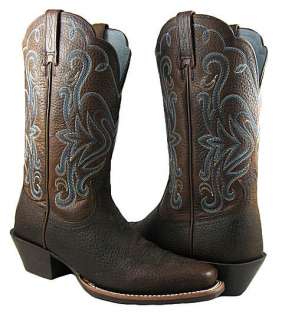 New Ariat Womens Legend Brown Oiled Rowdy Cowboy Boots/Shoes US SIZES 
