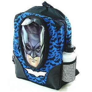    Batman Large Black and Blue Backpack School Bag: Toys & Games