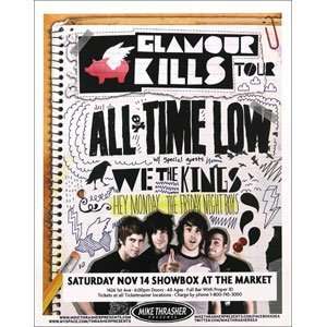  All Time Low   Posters   Limited Concert Promo: Home 