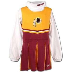 Washington Redskins Girls Cheerleader Uniform:  Sports 