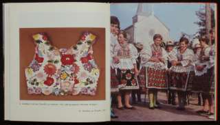 BOOK Hungarian Folk Costume ethnic dress Matyo Hungary  