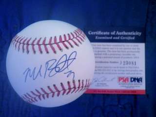   REYNOLDS Signed ML Baseball PSA/DNA Orioles Diamondbacks Autograph