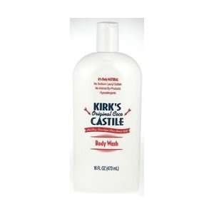   Kirks Natural Products   Body Wash   Castile Body Care 16 oz: Beauty