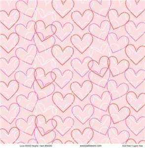 Pebbles Inc 12 x 12 Love XOXO Heart Scrapbook Paper  