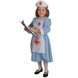  Nurse Girl Child Halloween Costume Size 4T Toddler: Toys 