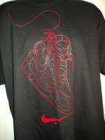NEW Nike AIR Mens T  Shirt MENS XL training NWT shoes BLACK cross 