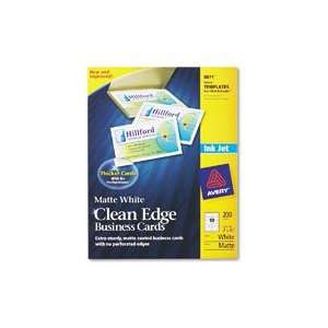    Avery® Clean Edge Laser and Ink Jet Business Cards