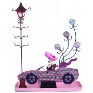    Party Girl Jewelry Stand Earrings & Ring Holder: Office Products