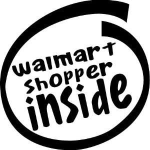   Shopper Inside sticker vinyl decals