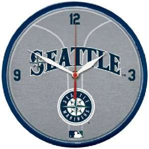  Seattle Mariners MLB Round Wall Clock: Sports & Outdoors