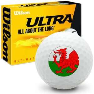  Wales   Wilson Ultra Ultimate Distance Golf Balls: Sports 