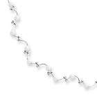 Floating Pearl Wave Chain Necklace ~ Kelly Waters ~  