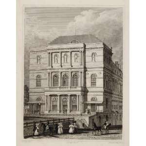  1831 Theatre De LAmbigu Comique Paris Steel Engraving 