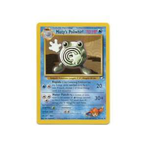  Pokemon Gym Heroes Unlimited Uncommon Mistys Poliwhirl 53 