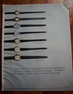 1964 SHEFFIELD Watches Watch 40 Unusual Timepieces Ad  