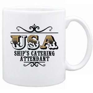  New  Usa Ships Catering Attendant   Old Style  Mug 