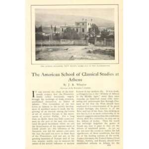 1902 American School Classical Studies Athens Corinth