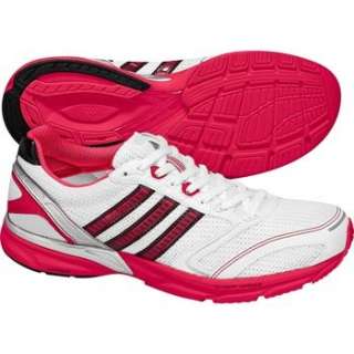 New Adidas adizero Mana 5 Running Training Shoes White Red Pink G43517 