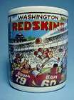 WASHINGTON REDSKINS VS NY GIANTS FOOTBALL MUG BRUCE DAY NFL MONUMENT 
