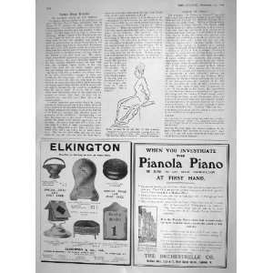  1907 MARIE ANTOINETTE ELKINGTON PIANOLA PIANO LONDON