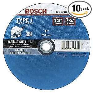 Bosch CWPS1D1400 Asphalt Ductile Cutting Wheel, 14 Inch 5/32 by 1 Inch 