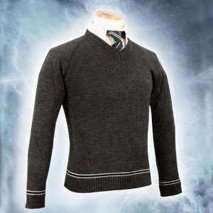 Harry Potter Costume School Sweater with Tie (Slytherin XS)