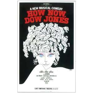  How Now, Dow Jones (Broadway)   Movie Poster   27 x 40 